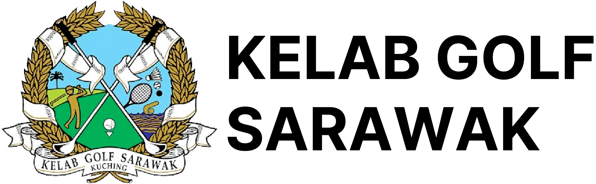 Kelab Golf Sarawak Logo